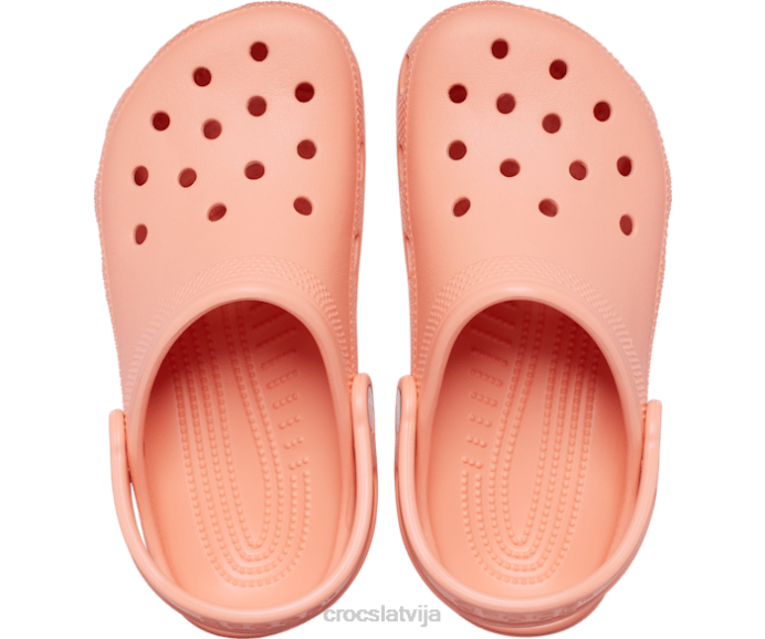 klasiska koka tupele bērni Crocs kurpes N46T515 papaija