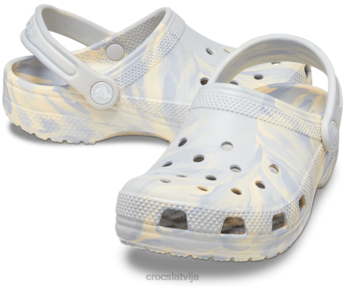 klasiska marmora koka tupele bērni Crocs kurpes N46T599 atmosfēra/multi