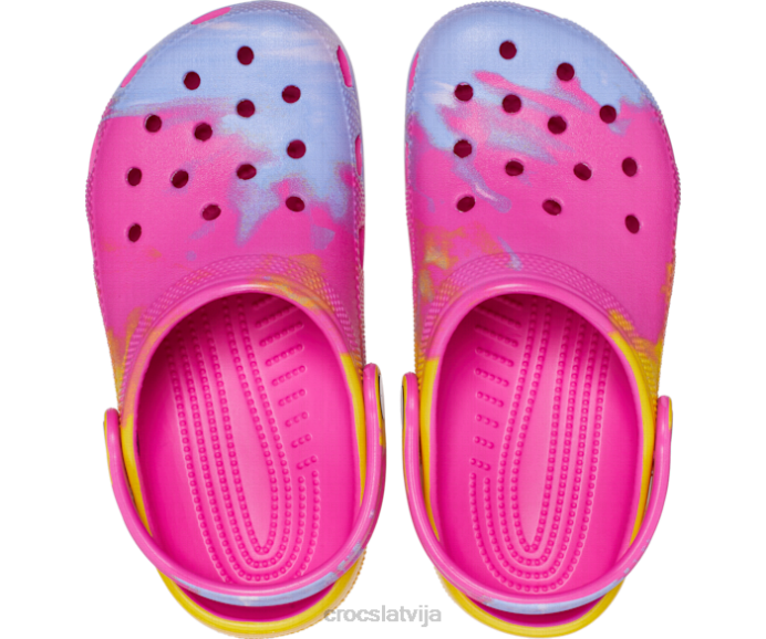 klasiska ombre koka tupele bērni Crocs kurpes N46T569 sula/multi