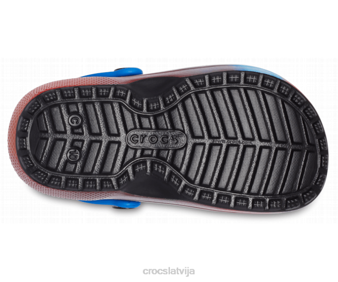 klasisks izklāta no šīs pasaules koka tupele bērni Crocs kurpes N46T649 spilgts kobalts