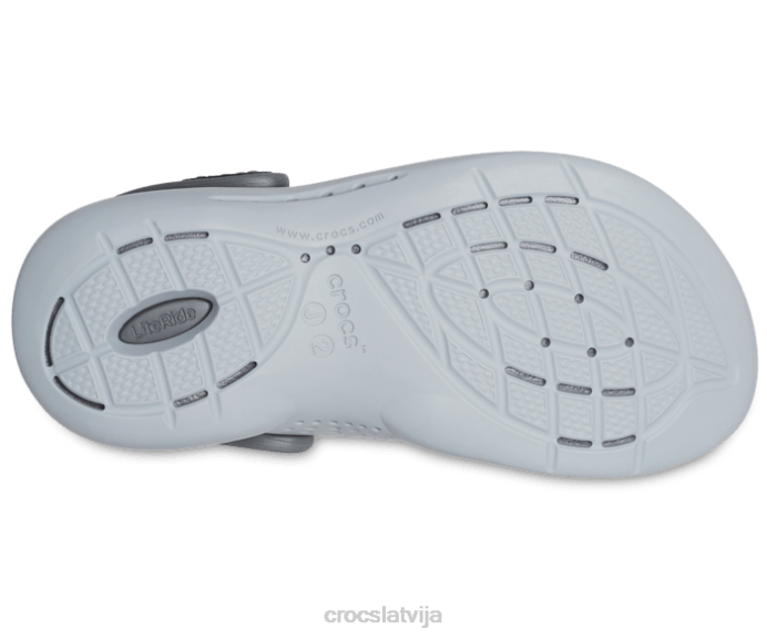 literide 360 ​​koka tupele bērni Crocs kurpes N46T554 melns/slānekļa pelēks