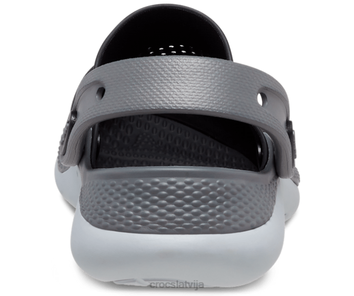 literide 360 ​​koka tupele bērni Crocs kurpes N46T554 melns/slānekļa pelēks