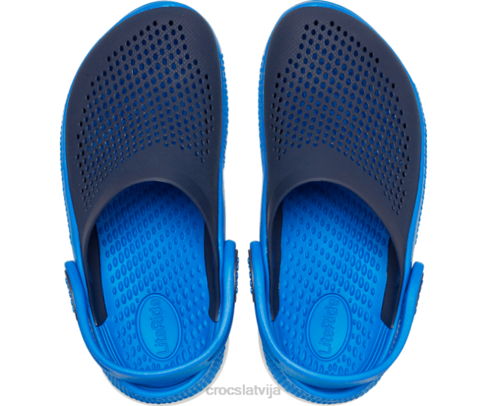 literide 360 ​​koka tupele bērni Crocs kurpes N46T555 jūras/gaišais kobalts