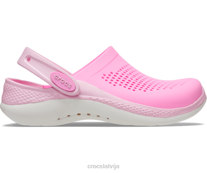 literide 360 ​​koka tupele bērni Crocs kurpes N46T556 taffy pink/ballerina pink