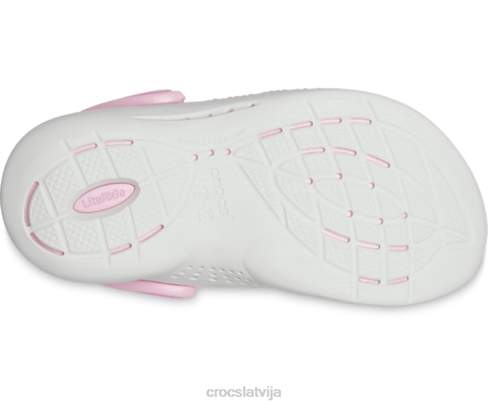 literide 360 ​​koka tupele bērni Crocs kurpes N46T556 taffy pink/ballerina pink