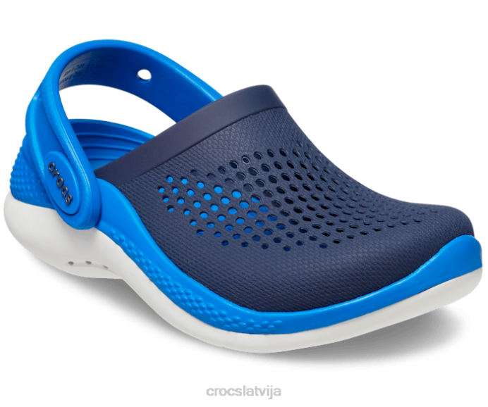 literide 360 ​​koka tupele bērni Crocs kurpes N46T566 jūras/gaišais kobalts