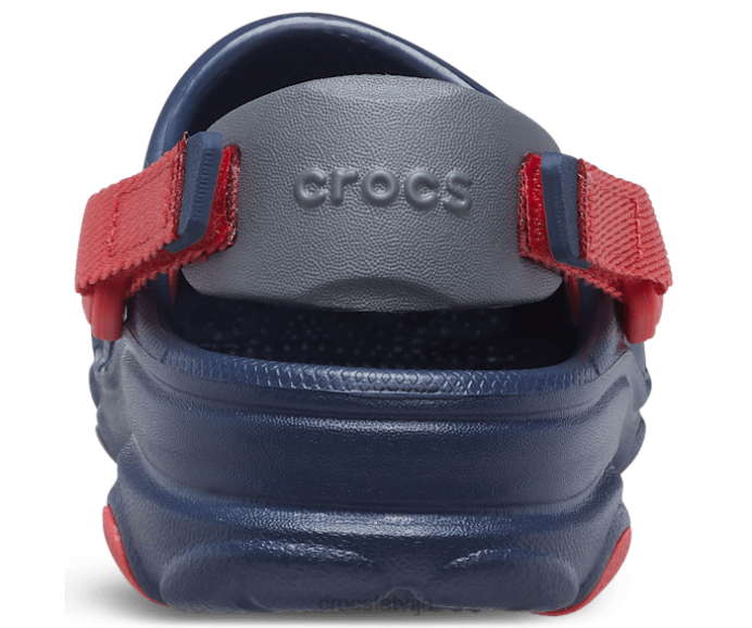 visurgājējs koka tupele bērni Crocs kurpes N46T571 flote