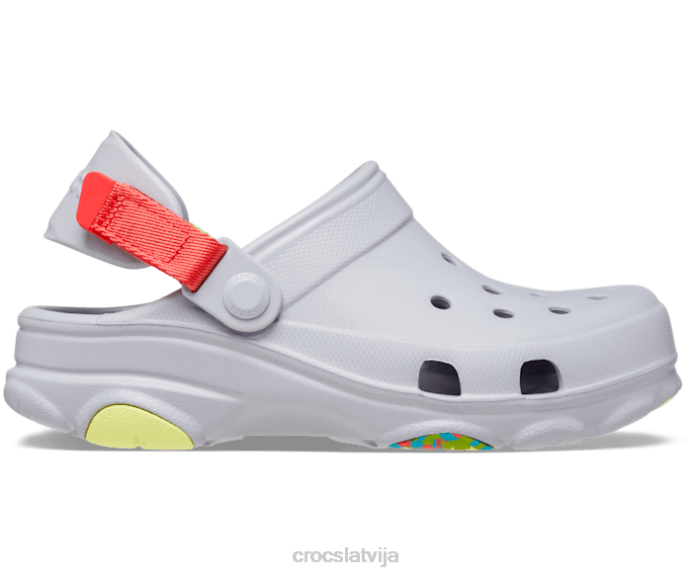 visurgājējs koka tupele bērni Crocs kurpes N46T573 mikroshēma/multi