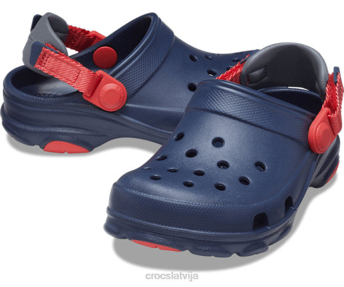 visurgājējs koka tupele bērni Crocs kurpes N46T600 flote