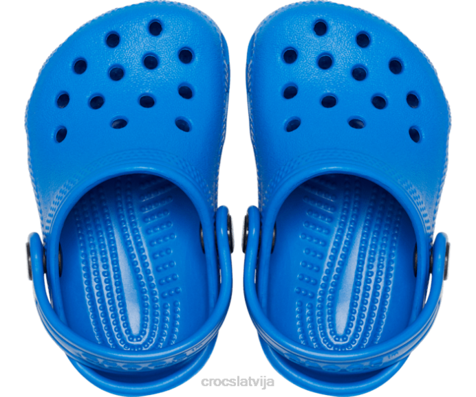zīdaiņu mazo tupele bērni Crocs kurpes N46T640 zila skrūve