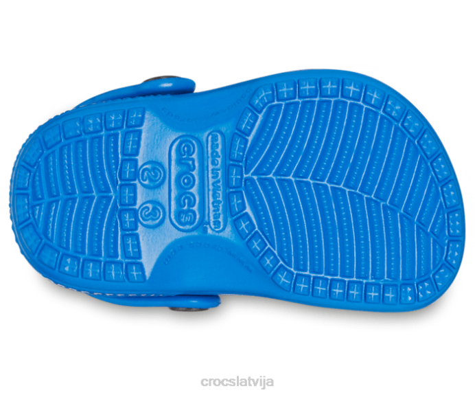 zīdaiņu mazo tupele bērni Crocs kurpes N46T640 zila skrūve