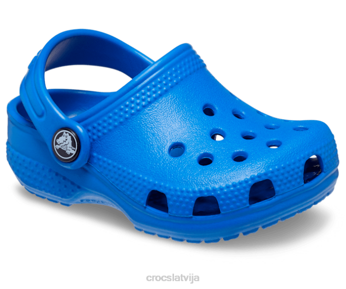 zīdaiņu mazo tupele bērni Crocs kurpes N46T640 zila skrūve