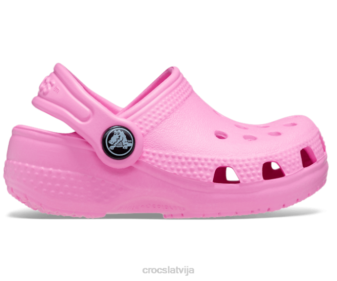 zīdaiņu mazo tupele bērni Crocs kurpes N46T641 taffy rozā