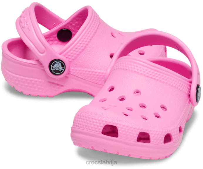 zīdaiņu mazo tupele bērni Crocs kurpes N46T641 taffy rozā