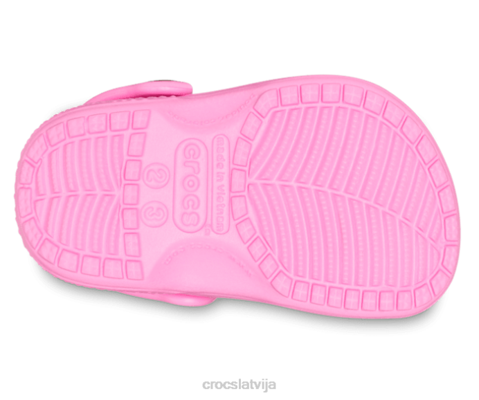 zīdaiņu mazo tupele bērni Crocs kurpes N46T641 taffy rozā