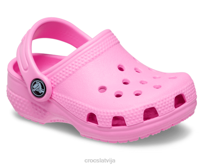 zīdaiņu mazo tupele bērni Crocs kurpes N46T641 taffy rozā