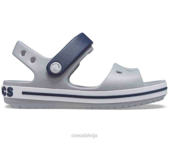 joslas sandales bērni Crocs kurpes N46T680 gaiši pelēks/navy