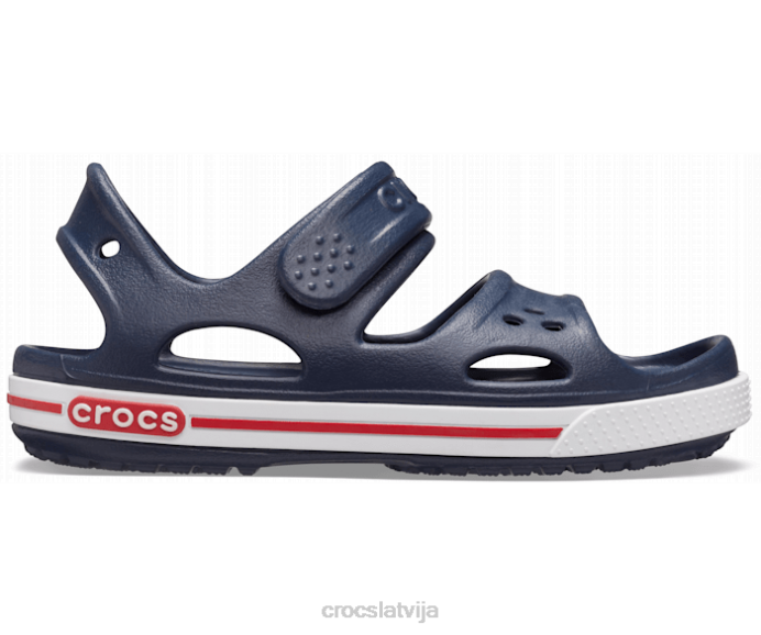 pirmsskolas josla ii sandales bērni Crocs kurpes N46T700 tumši/balts