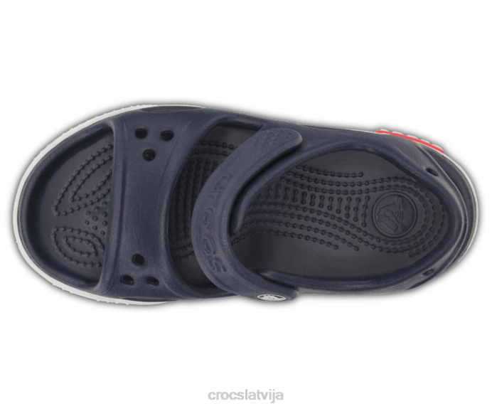 pirmsskolas josla ii sandales bērni Crocs kurpes N46T700 tumši/balts