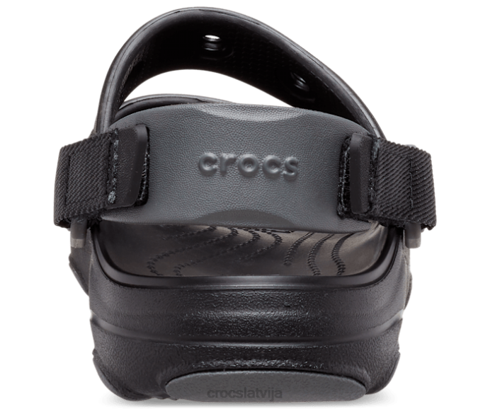 visurgājējas sandales bērni Crocs kurpes N46T689 melns