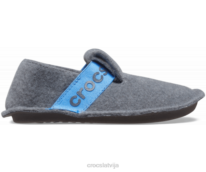 klasiskas čības bērni Crocs kurpes N46T676 šīfera pelēks