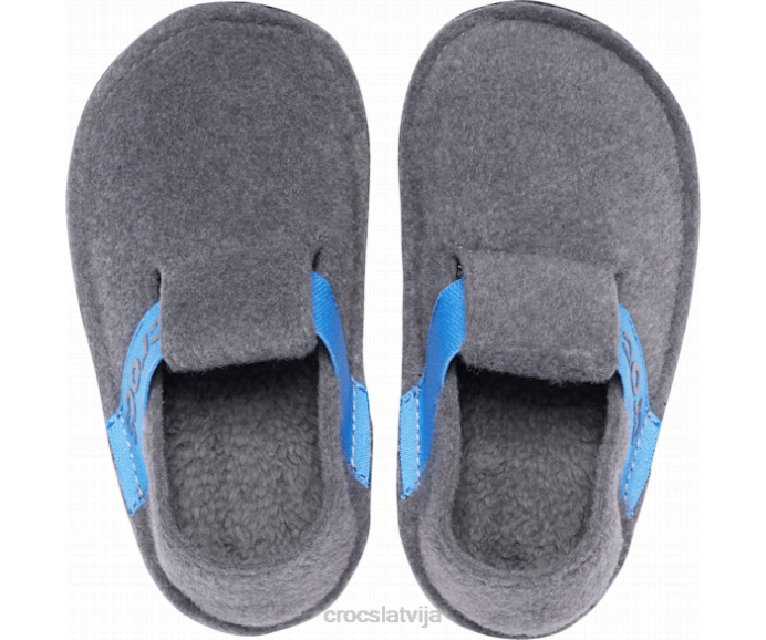 klasiskas čības bērni Crocs kurpes N46T676 šīfera pelēks