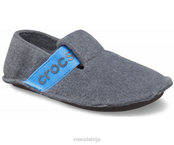 klasiskas čības bērni Crocs kurpes N46T676 šīfera pelēks