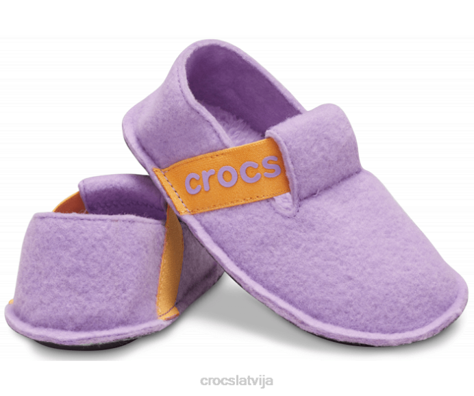klasiskas čības bērni Crocs kurpes N46T677 orhideja