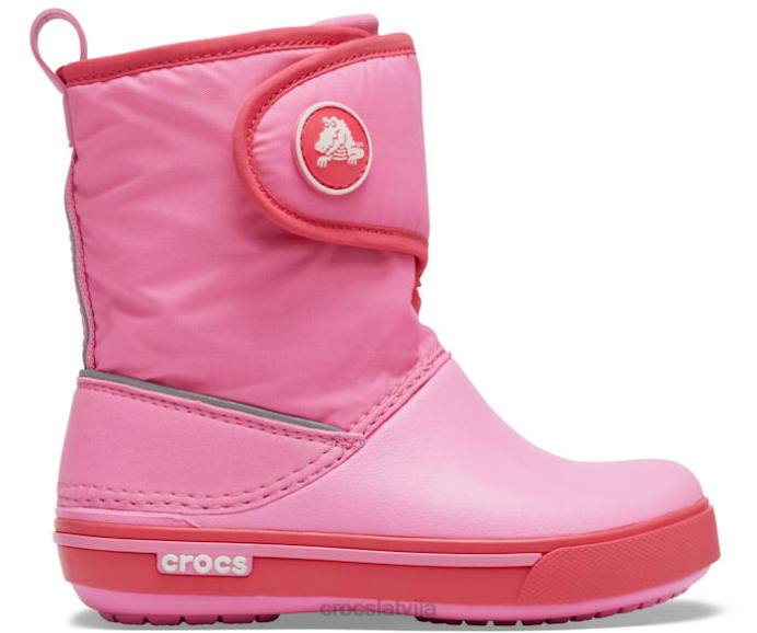 band ii.5 gust boot bērni Crocs kurpes N46T660 rozā limonāde/magone