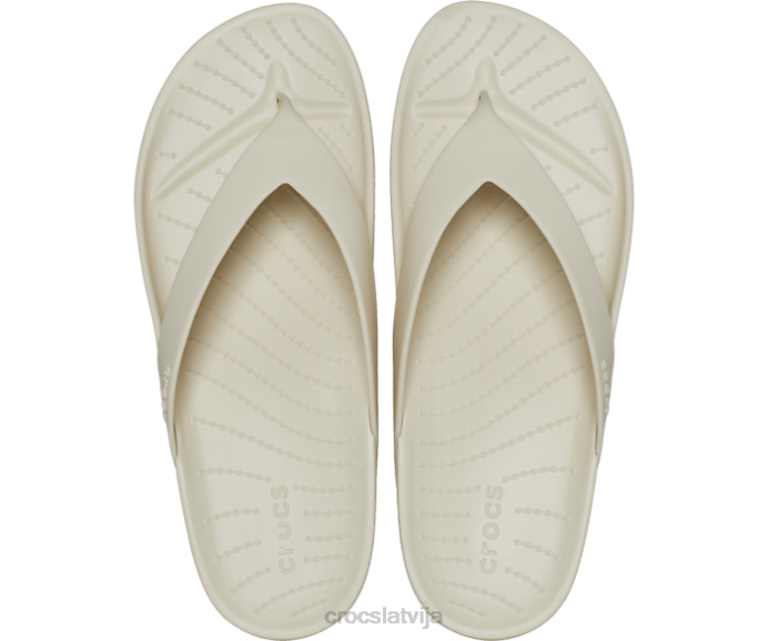 šļakatas flip sievietes Crocs kurpes N46T267 kaulu