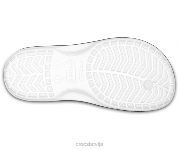 joslas flip sievietes Crocs kurpes N46T239 balts