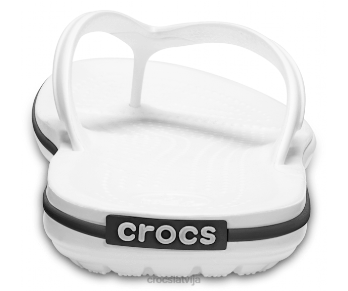 joslas flip sievietes Crocs kurpes N46T239 balts
