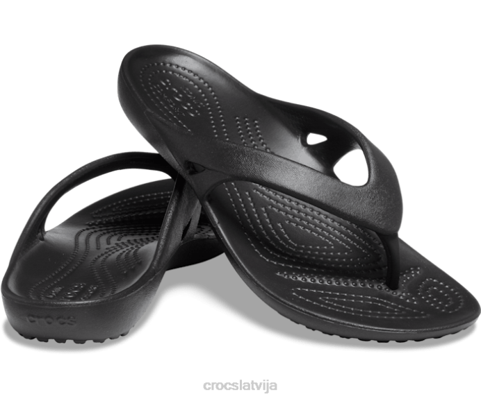 kadee ii uzsist sievietes Crocs kurpes N46T263 melns