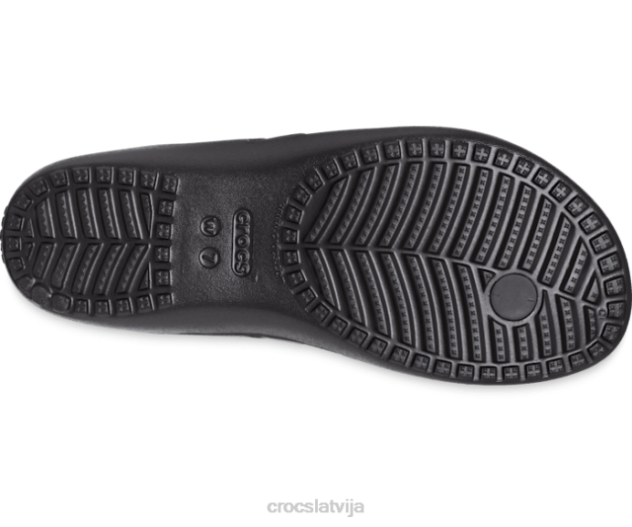 kadee ii uzsist sievietes Crocs kurpes N46T263 melns