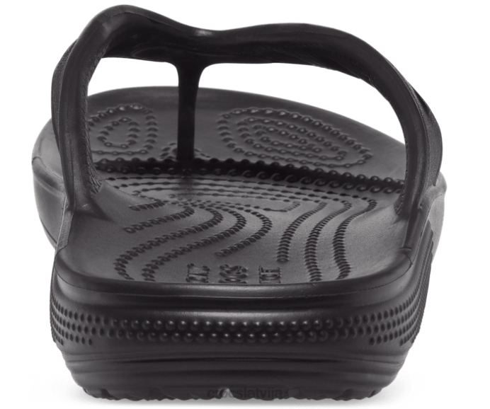 klasisks flips sievietes Crocs kurpes N46T252 melns