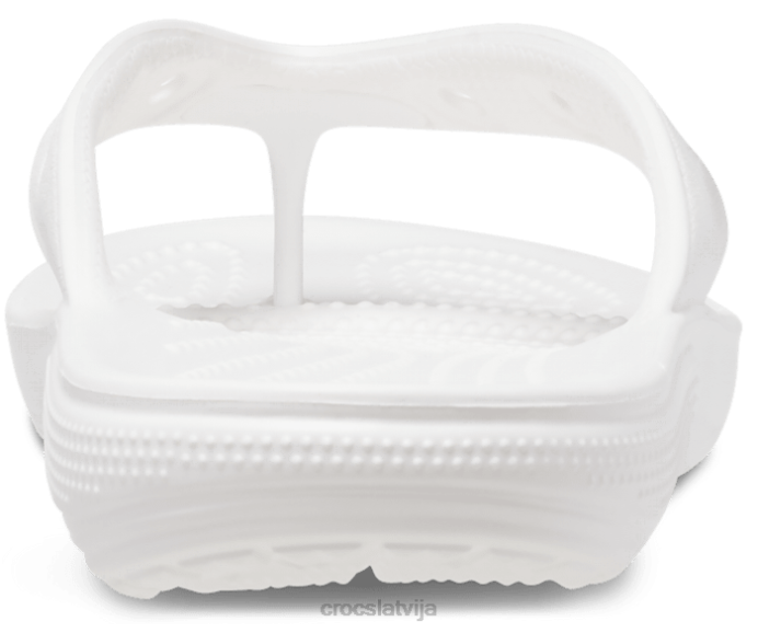 klasisks flips sievietes Crocs kurpes N46T253 balts