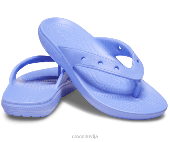 klasisks flips sievietes Crocs kurpes N46T255 digitālā violeta