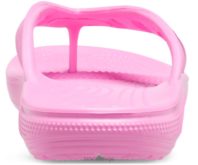 klasisks flips sievietes Crocs kurpes N46T256 taffy rozā