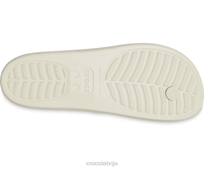 klasisks platformas flips sievietes Crocs kurpes N46T259 kaulu