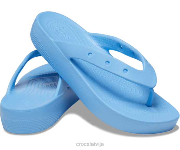 klasisks platformas flips sievietes Crocs kurpes N46T260 skābeklis