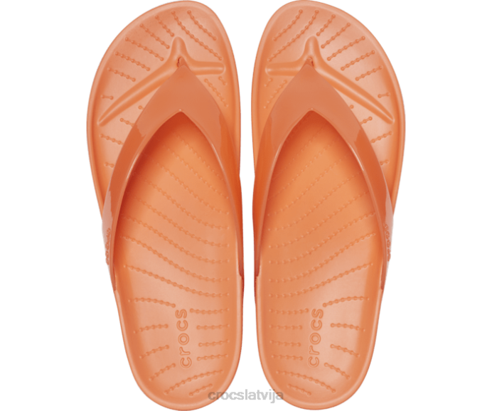 splash glancēts flip sievietes Crocs kurpes N46T268 hurma