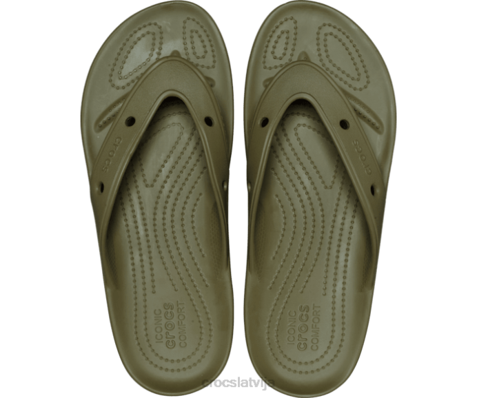 visurgājējs flip sievietes Crocs kurpes N46T244 alveja