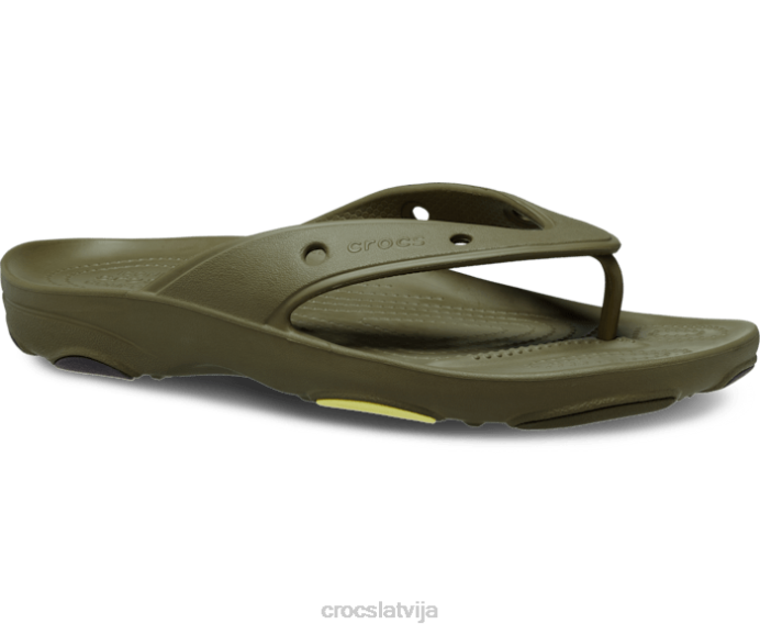 visurgājējs flip sievietes Crocs kurpes N46T244 alveja