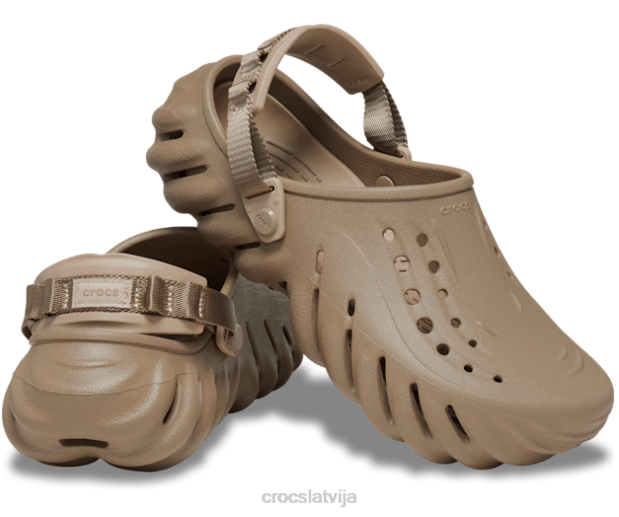 atbalss aizsprostojums sievietes Crocs kurpes N46T6 haki