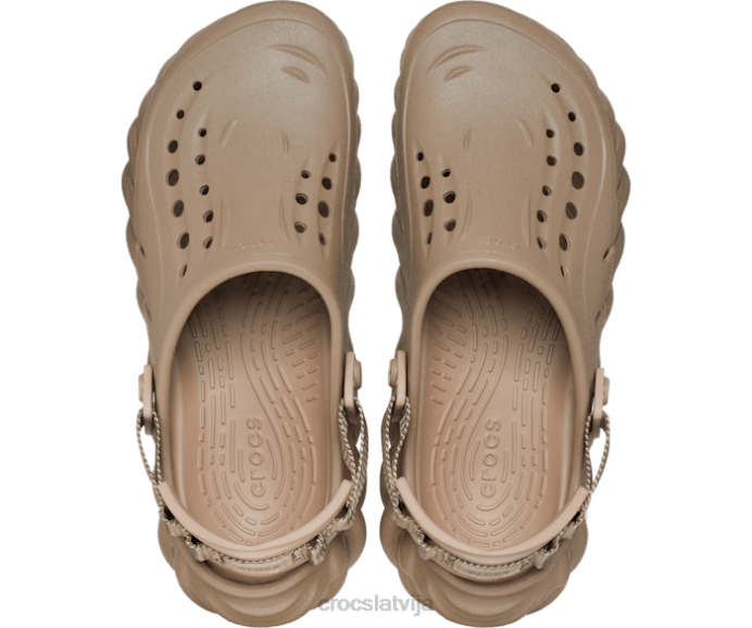 atbalss aizsprostojums sievietes Crocs kurpes N46T6 haki