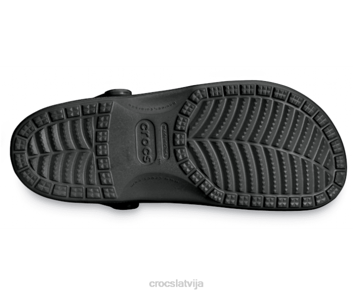 baya koka tupele sievietes Crocs kurpes N46T74 melns