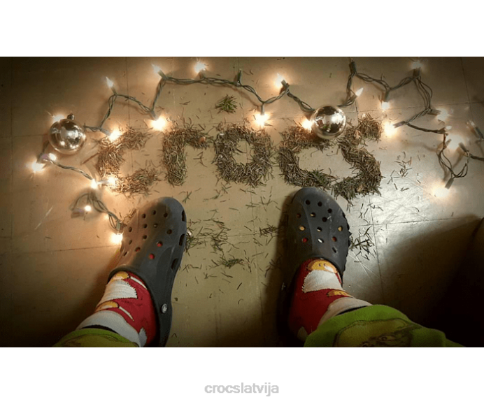 baya koka tupele sievietes Crocs kurpes N46T74 melns