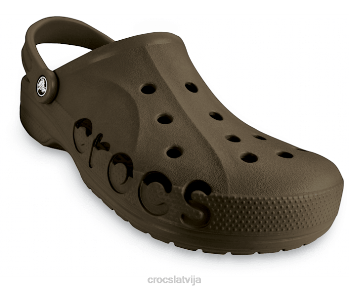 baya koka tupele sievietes Crocs kurpes N46T76 šokolāde