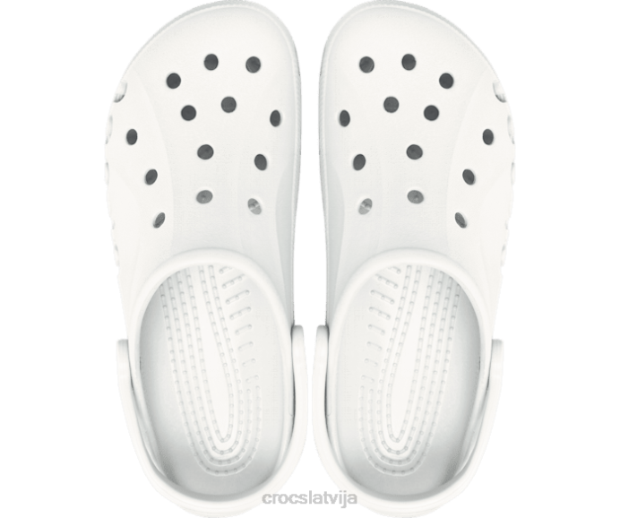 baya koka tupele sievietes Crocs kurpes N46T78 balts