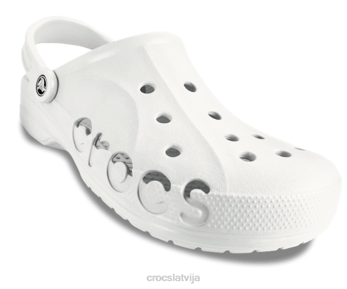 baya koka tupele sievietes Crocs kurpes N46T78 balts